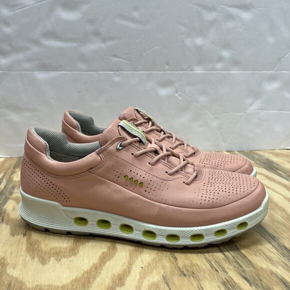ECCO Womens Leather Cool 2.0 Gore-Tex Surround Pink Size EU 41 US 10 - Picture 1 of 13
